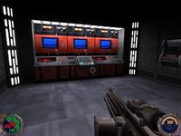 une photo d'Ã©cran de Star Wars - Jedi Knight 2 - Jedi Outcast sur Microsoft X-Box